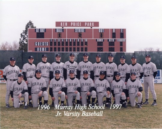 1996-97 Murray-- Stephen Murray High JV Team